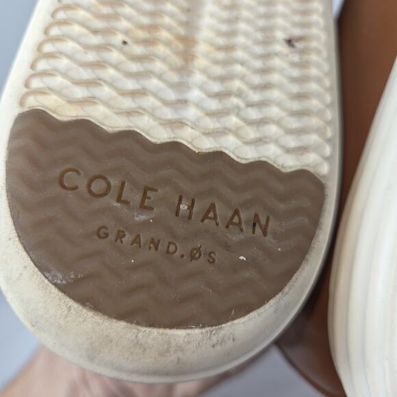 Cole Haan Grand Mens Shoes Grand Crosscourt Sneaker Tan Leather Oxford C26521 10